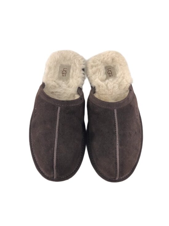UGG Brown Suede Scuff Slippers 10 main image 12